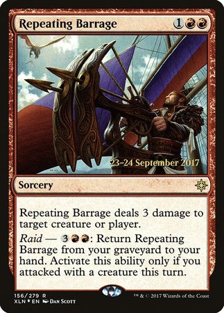 Repeating Barrage [Ixalan Promos] | Exor Games Bridgewater