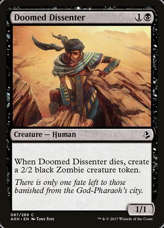 Doomed Dissenter [Amonkhet] | Exor Games Bridgewater