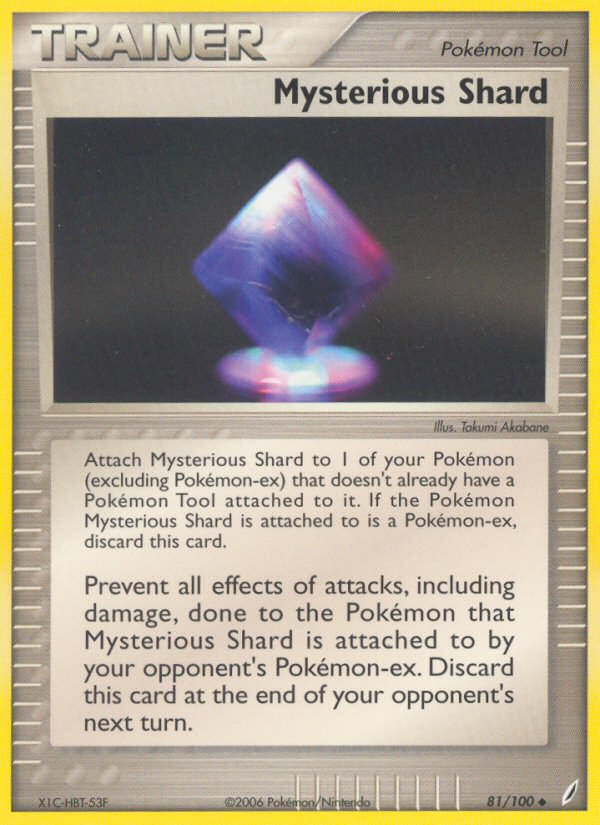 Mysterious Shard (81/100) [EX: Crystal Guardians] | Exor Games Bridgewater