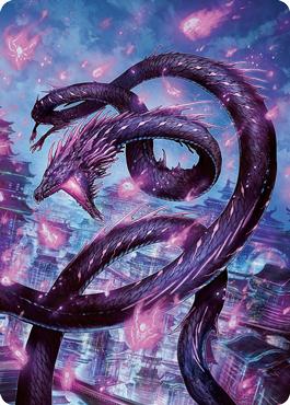 Junji, the Midnight Sky 2 Art Card [Kamigawa: Neon Dynasty Art Series] | Exor Games Bridgewater