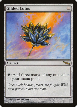 Gilded Lotus [Mirrodin] | Exor Games Bridgewater