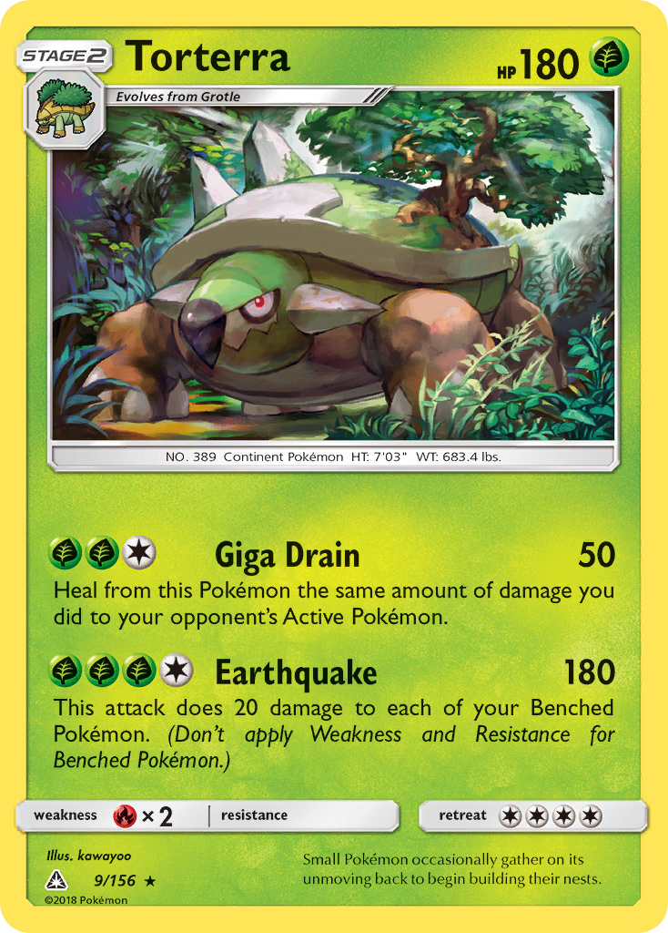Torterra (9/156) [Sun & Moon: Ultra Prism] | Exor Games Bridgewater