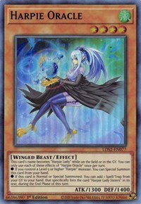 Harpie Oracle (Green) [LDS2-EN077] Ultra Rare | Exor Games Bridgewater