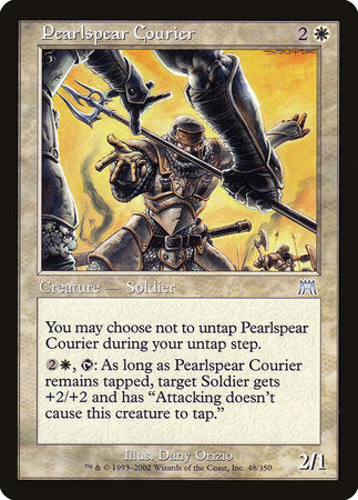 Pearlspear Courier [Onslaught] | Exor Games Bridgewater