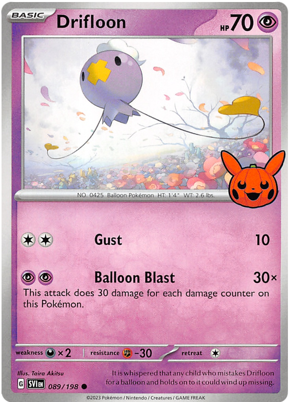 Drifloon (089/198) [Trick or Trade 2023] | Exor Games Bridgewater