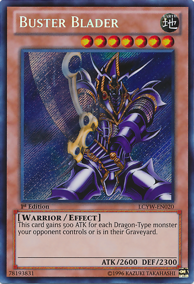 Buster Blader [LCYW-EN020] Secret Rare | Exor Games Bridgewater