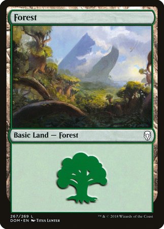 Forest (267) [Dominaria] | Exor Games Bridgewater