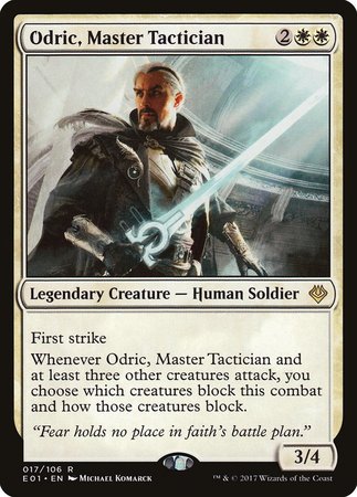 Odric, Master Tactician [Archenemy: Nicol Bolas] | Exor Games Bridgewater