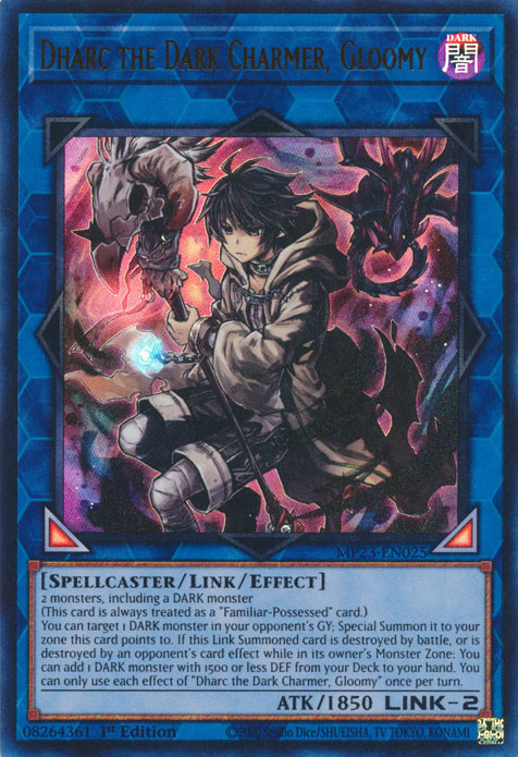 Dharc the Dark Charmer, Gloomy [MP23-EN025] Ultra Rare | Exor Games Bridgewater