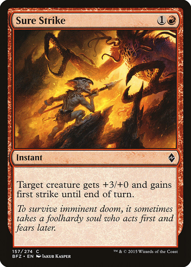 Sure Strike [Battle for Zendikar] | Exor Games Bridgewater