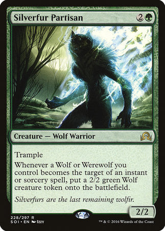 Silverfur Partisan [Shadows over Innistrad] | Exor Games Bridgewater