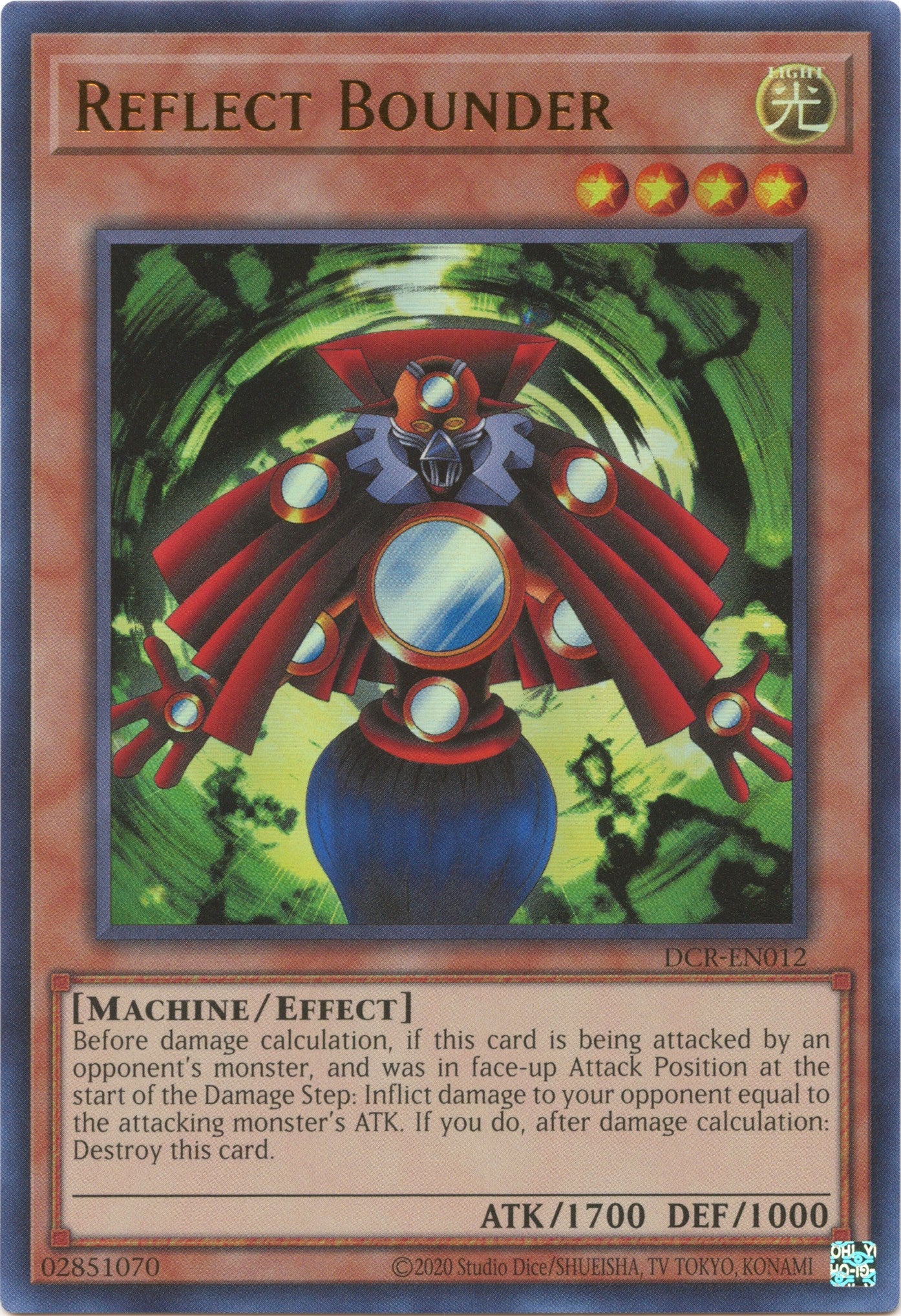 Reflect Bounder (25th Anniversary) [DCR-EN012] Ultra Rare | Exor Games Bridgewater