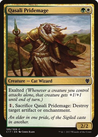 Qasali Pridemage [Commander 2017] | Exor Games Bridgewater