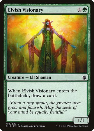 Elvish Visionary [Commander Anthology] | Exor Games Bridgewater