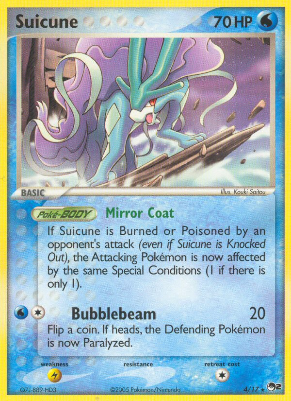 Suicune (4/17) [POP Series 2] | Exor Games Bridgewater