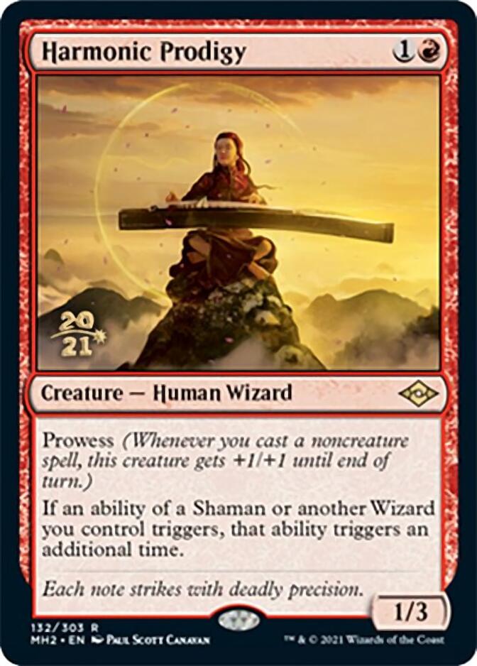 Harmonic Prodigy [Modern Horizons 2 Prerelease Promos] | Exor Games Bridgewater