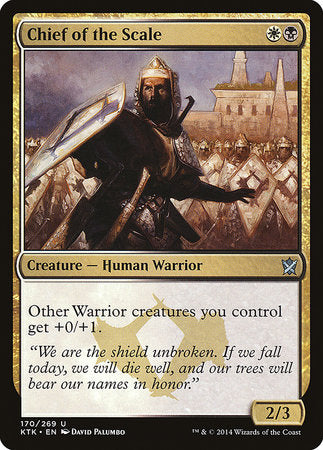 Chief of the Scale [Khans of Tarkir] | Exor Games Bridgewater