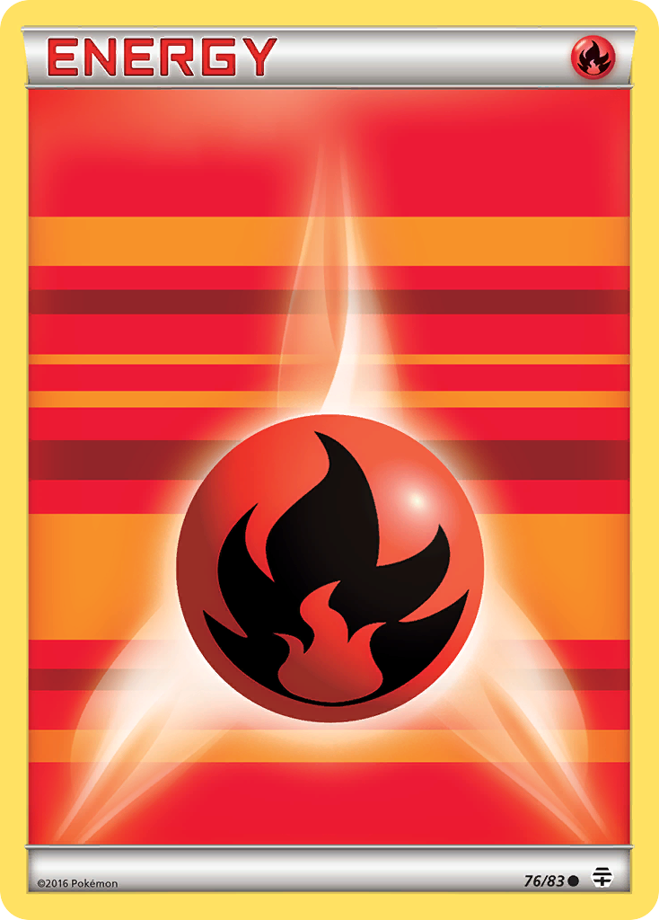 Fire Energy (76/83) [XY: Generations] | Exor Games Bridgewater