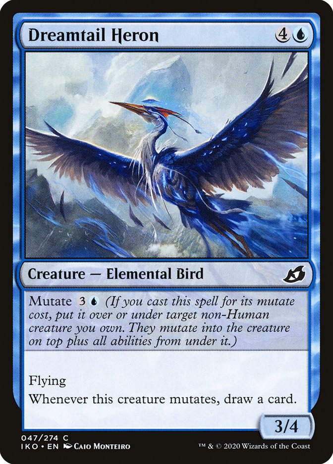 Dreamtail Heron [Ikoria: Lair of Behemoths] | Exor Games Bridgewater