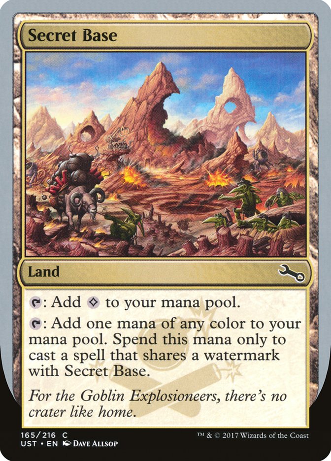 Secret Base (Artist: Dave Allsop) [Unstable] | Exor Games Bridgewater