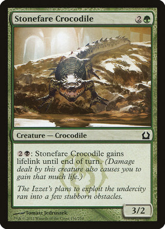 Stonefare Crocodile [Return to Ravnica] | Exor Games Bridgewater