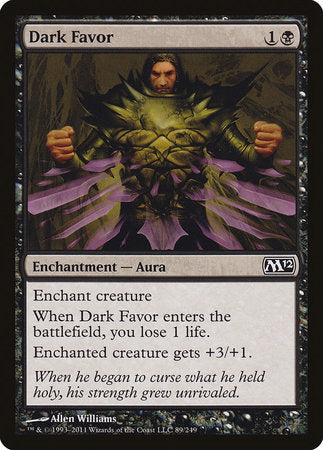 Dark Favor [Magic 2012] | Exor Games Bridgewater