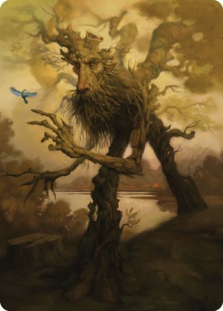 Treefolk Token Art Card [The Lord of the Rings: Tales of Middle-earth Art Series] | Exor Games Bridgewater