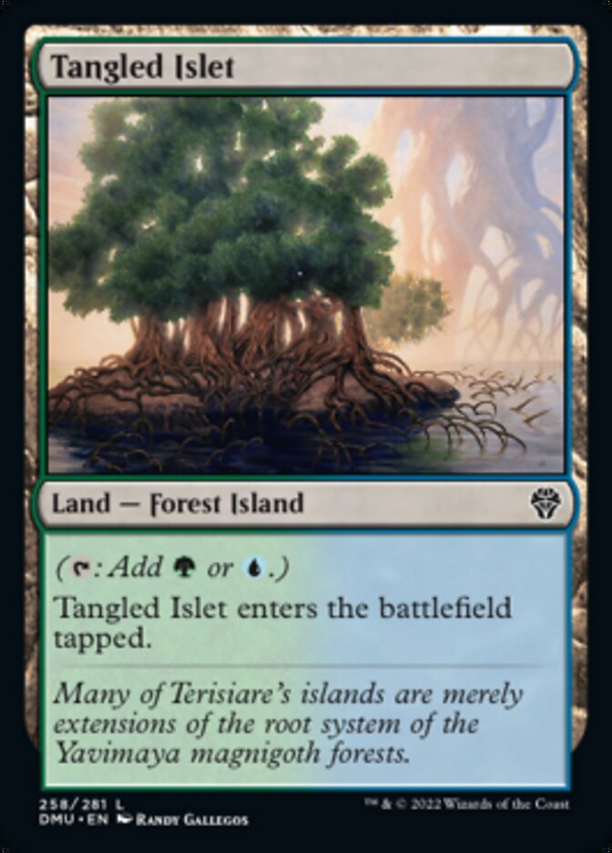 Tangled Islet [Dominaria United] | Exor Games Bridgewater