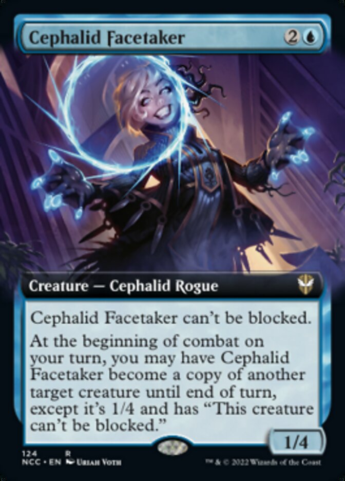 Cephalid Facetaker (Extended Art) [Streets of New Capenna Commander] | Exor Games Bridgewater