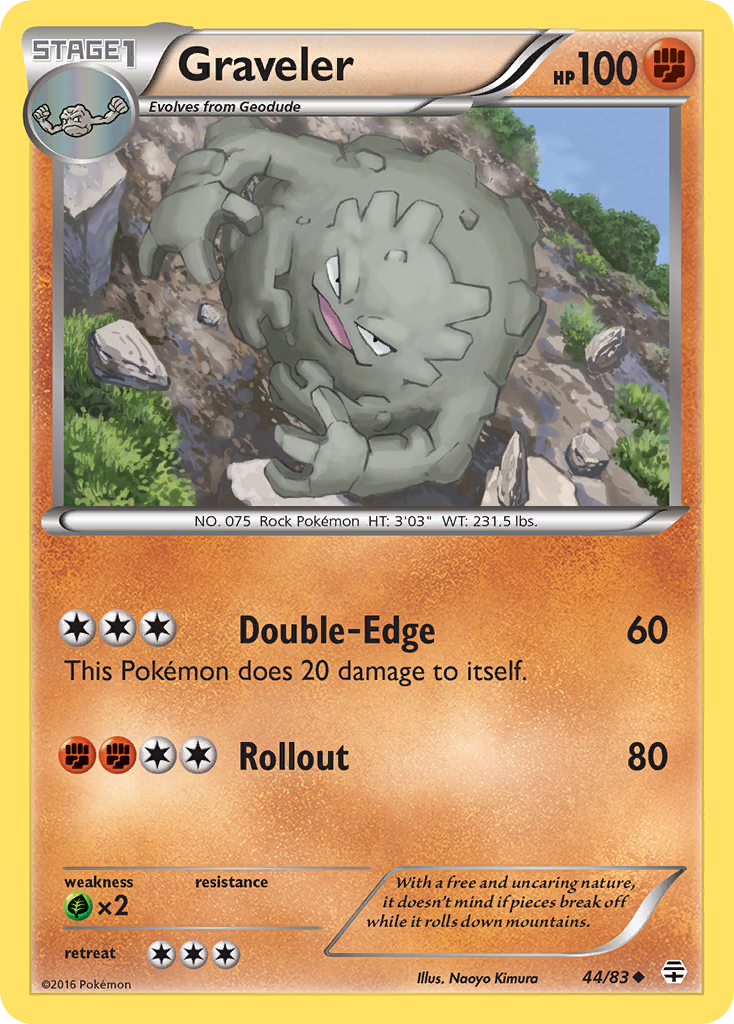 Graveler (44/83) [XY: Generations] | Exor Games Bridgewater