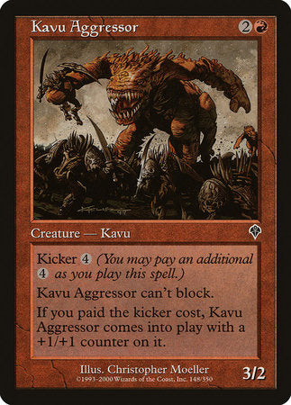 Kavu Aggressor [Invasion] | Exor Games Bridgewater
