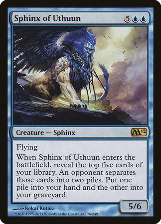 Sphinx of Uthuun [Magic 2012] | Exor Games Bridgewater
