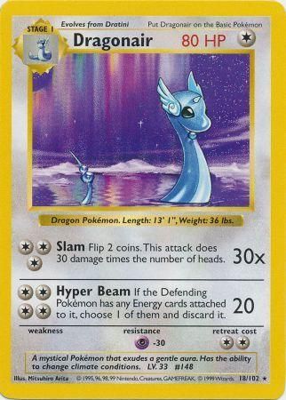 Dragonair (18/102) [Base Set Shadowless Unlimited] | Exor Games Bridgewater