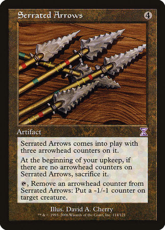 Serrated Arrows [Time Spiral Timeshifted] | Exor Games Bridgewater