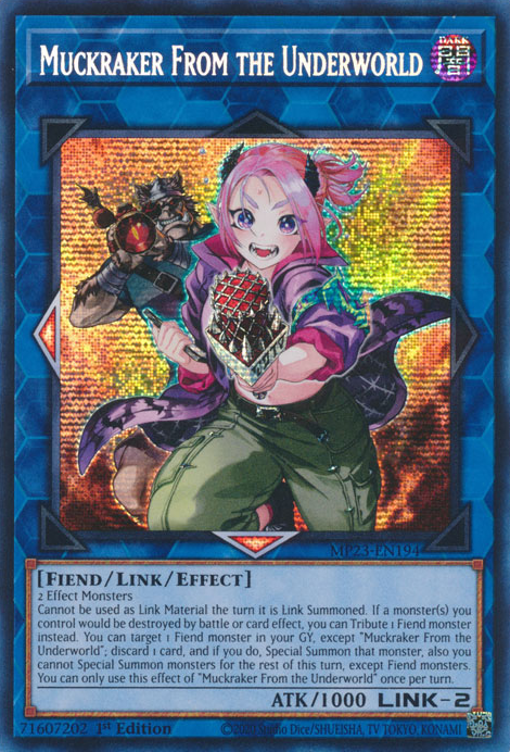 Muckraker From the Underworld [MP23-EN194] Prismatic Secret Rare | Exor Games Bridgewater