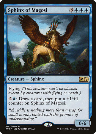 Sphinx of Magosi [Welcome Deck 2017] | Exor Games Bridgewater