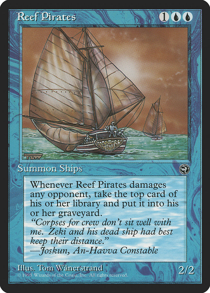 Reef Pirates (Joskun Flavor Text) [Homelands] | Exor Games Bridgewater