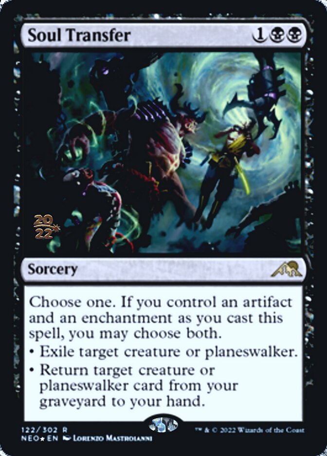 Soul Transfer [Kamigawa: Neon Dynasty Prerelease Promos] | Exor Games Bridgewater