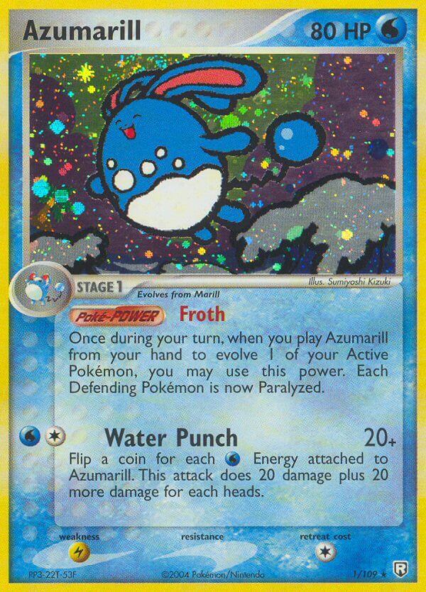 Azumarill (1/109) (Theme Deck Exclusive) [EX: Team Rocket Returns] | Exor Games Bridgewater