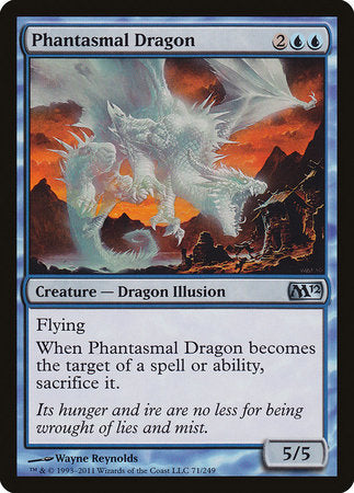 Phantasmal Dragon [Magic 2012] | Exor Games Bridgewater