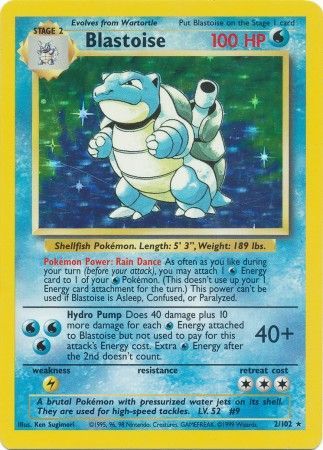 Blastoise (2/102) [Base Set Unlimited] | Exor Games Bridgewater