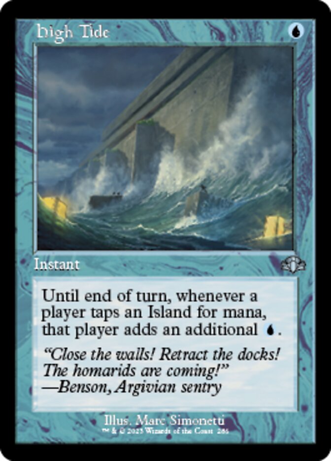 High Tide (Retro) [Dominaria Remastered] | Exor Games Bridgewater