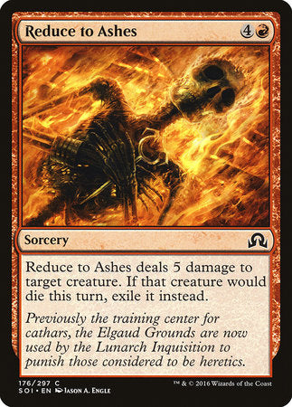 Reduce to Ashes [Shadows over Innistrad] | Exor Games Bridgewater