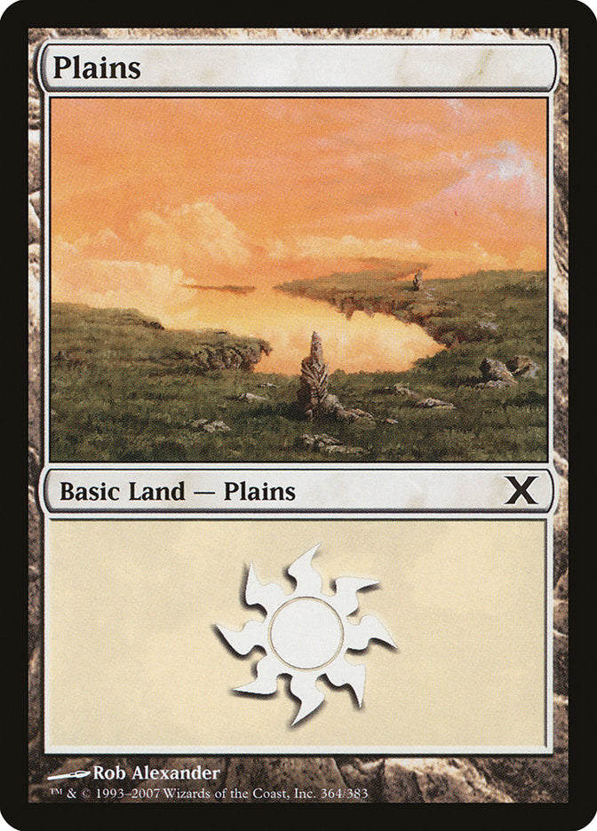 Plains (364) [Tenth Edition] | Exor Games Bridgewater