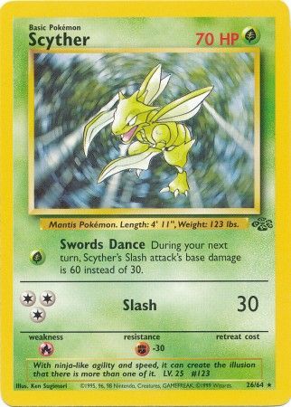 Scyther (26/64) [Jungle Unlimited] | Exor Games Bridgewater