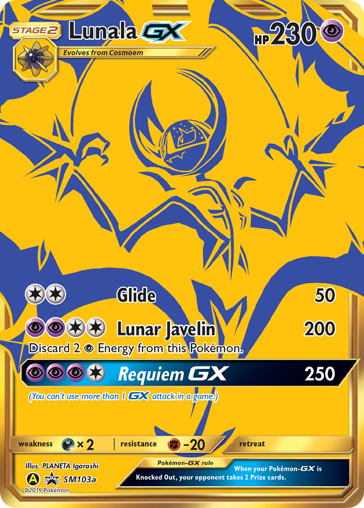 Lunala GX (SM103a) [Sun & Moon: Black Star Promos] | Exor Games Bridgewater
