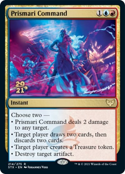 Prismari Command [Strixhaven: School of Mages Prerelease Promos] | Exor Games Bridgewater