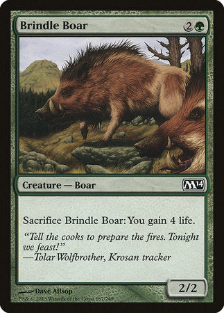 Brindle Boar [Magic 2014] | Exor Games Bridgewater