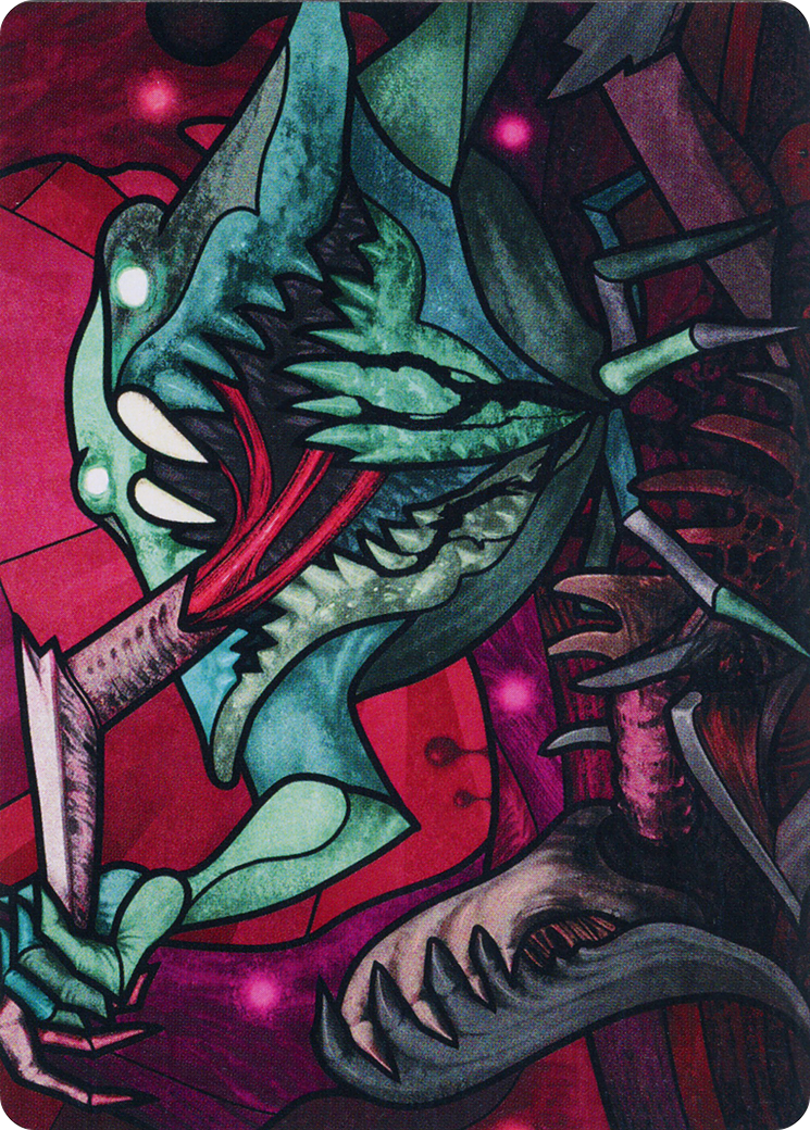 Yargle, Glutton of Urborg Art Card [March of the Machine Art Series] | Exor Games Bridgewater