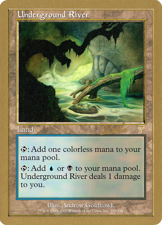 Underground River (Carlos Romao) [World Championship Decks 2002] | Exor Games Bridgewater